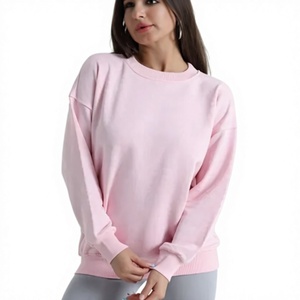 EVER GLOW <b>Women's</b> High Street Style Winter 100% Cotton Fleece Lined Breathable Windproof Quick Dry <b>Hoodie</b> Custom Heat-Transfer - Product Image 1