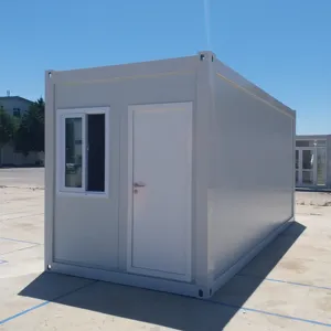 Pour CDPH personnalisé 16ft 19ft 20ft Portable pliant Multibox auto-stockage conteneur préfabriqué acier Mobile pliable unité Sandwich P - Product Image 1