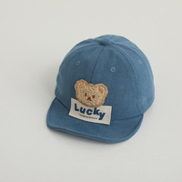 Gorra de Béisbol para Bebé, Bordado a Mano, 100% Algodón, Lona Suave, Protección Solar, Unisex, Cuatro Estaciones, Diseño de Frutas, Modelo INK 1215, Individual
