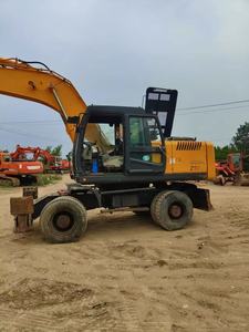 In Stock! HYUNDAI 210W-7 21ton Wheeled Backhoe Used <b>Machinery</b> | Ideal for Municipal Projects CE Certified Original Engine - Product Image 3
