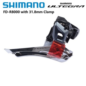 Shimano-<span class=keywords><strong>Desviador</strong></span> delantero <span class=keywords><strong>Ultegra</strong></span> <span class=keywords><strong>R8000</strong></span> 2x11S, <span class=keywords><strong>desviador</strong></span> delantero de bicicleta, abrazadera de 31,8mm, 34,9mm, 680mm, actualización a partir de - Product Image 4