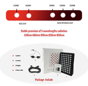 Red And Near <strong>Infrared</strong> LED Devices 5 Wavelengths Red Light Therapy Panel At Home - Product Image 4