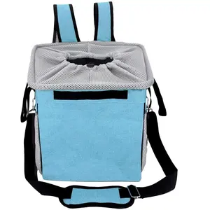 Hot Sale Bike Handlebar front Shopping Bag Pet Carrier Bicycle Basket Bag for Dogs and Cats