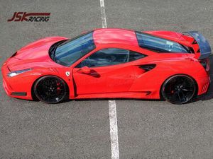 (BODYKIT) NOVIT STYLE KITS DE CORPS LARGES EN FIBRE DE CARBONE POUR FERRARI 488 GTB - Product Image 4