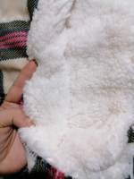 Großhandel Amerikanischer Landhausstil Doppellagige Sherpa-Wurfdecke Weiche Fleece-Bürodecke Weihnachtsdecke OEM