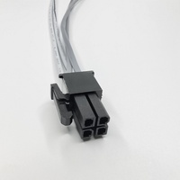 Faisceau de câblage personnalisé Molex 4 6 8 broches câble Mini-Fit connecteur 5557-04R-400 UL1007 assemblage de câble pour câble d'alimentation CPU ATX