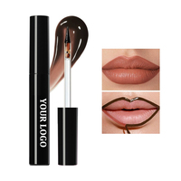 Brillo Labial Personalizado MLM con Etiqueta Privada, Vegano, Hidratante, Humectante, de Larga Duración, Resistente al Agua y a los Besos