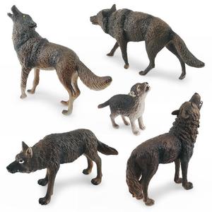 <span class=keywords><strong>Serie</strong></span> Xinhen Cross-border Simulation Brown <span class=keywords><strong>Wolf</strong></span>: Modello statico da scrivania con funzioni di urlo, caccia, allevamento e camminata. - Product Image 2