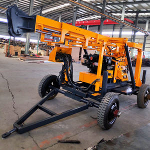 Gespecialiseerde zware-last diesel-aangedreven rupsbanden boorinstallatie voor waterputten voor grootschalige werkzaamheden, kernboorinstallatie - Product Image 6