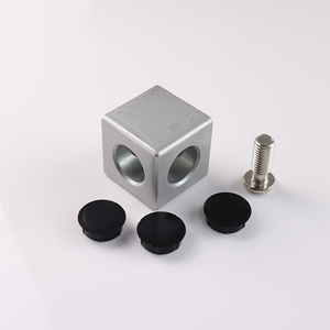 Conector M8 M12 M16 de <span class=keywords><strong>2</strong></span> vías y conector de <span class=keywords><strong>3</strong></span> vías Conectores de perfil de aluminio estándar de la UE - Product Image 2