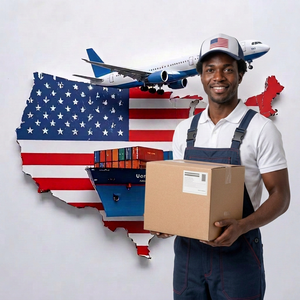 Agent d'expédition porte-à-porte UPS FedEx DHL Livraison express Fret aérien rapide Service logistique DDP vers les États-Unis, l'Australie et le Canada, transit en 3-7 jours, assurance. - Product Image 1