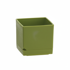 Set di vasi per piante Mini Cube verdi per vasi e fioriere - Product Image 1