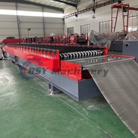 Máquina automática de fabricación de techo corrugado de nuevo diseño, techo corrugado colorido con componentes de núcleo de Motor de rodamiento de engranajes