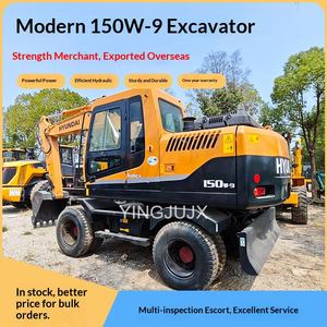 Excavatrice à roues moderne de 150w-9 pour le commerce extérieur, excavatrice à roues moyenne moderne - Product Image 1