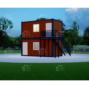 Individuelle vorgefertigte abnehmbare Containerhäuser vorgefertigt kostengünstig modulares Wohngebäude Hauspläne zum Verkauf