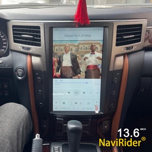 Écran Tesla Android 11 de 13,6 pouces pour LEXUS LX570 2007-2015, autoradio 1Din, lecteur multimédia stéréo vidéo, GPS, unité principale, Carplay - Product Image 1