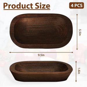 Piatto per Candele Aromaterapiche <span class=keywords><strong>in</strong></span> <span class=keywords><strong>Legno</strong></span> Massiccio, Ciotola e Vassoio <span class=keywords><strong>in</strong></span> <span class=keywords><strong>Legno</strong></span>, Portacandele Ovale e Lanterne, Vasetti per Candele <span class=keywords><strong>in</strong></span> <span class=keywords><strong>Legno</strong></span> Fatti a Mano - Product Image 6