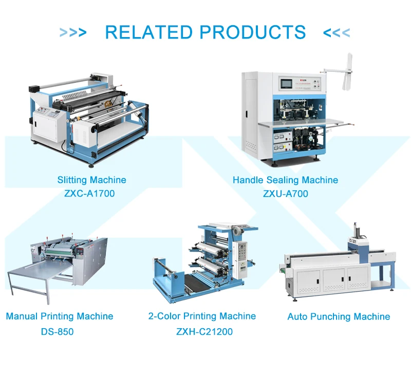 ZXU-A700 Non-Woven Fabric Bag Handle Loop Making Machine