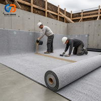 Couverture imperméable en bentonite, haute résistance à la traction, durable, longue durée de vie, anti-vieillissement, pour utilisation dans les canaux d'irrigation