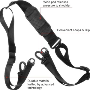 Folding Bicycle Shoulder Strap Black Nylon Electric Scooter Handlebar Carry Strap With Hook For Scooter Accessories - Product Image 5