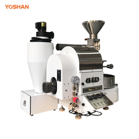 Torréfacteur de café électrique domestique personnalisé pour la maison 1kg 2kg torréfacteur de café au gaz GPL