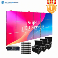 Panel LED HD P3.91 para Alquiler, Pantalla LED de 500x500mm, Resistente al Agua IP65, Ideal para Eventos, Conciertos, Bodas, Iglesias y Escenarios al Aire Libre