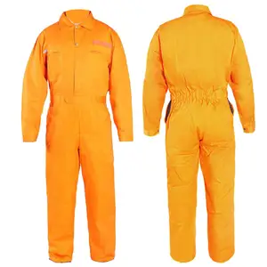 Industrial Work Wear Coverall Siamese Button Belt Warriors Personal Protective Coveralls