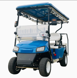 Carrito de Golf Eléctrico Elite de 4 Plazas, Batería de Litio, 24 km/h, Capacidad de Carga de 300 kg, 4 Ruedas, Motor de 200-400 W, Alcance de 72 Hoyos - Product Image 1