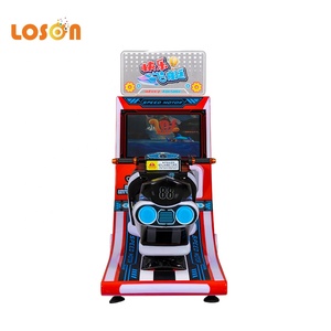 NOUVEAU design <span class=keywords><strong>zone</strong></span> de jeu conduite enfants simulateur de conduite voiture de course mini machines d'amusement à pièces - Product Image 2
