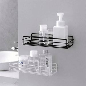 Modern Metal Bathroom <b>Shelf</b> Storage Rack Organizer Basket <b>Wall</b> <b>Mounted</b> Shower Caddy - Product Image 2