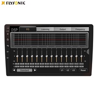 Flysonic — Circuit imprimé professionnel avec écran IPS de 9 pouces, système Android 10, DSP, stéréo Double Din, pour voiture, modèle 2020