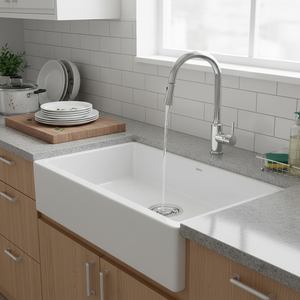 [BAEKJO] Évier émaillé blanc 860 à cuve unique, installation sous plan, grande capacité pour vaisselle lourde, nettoyage quotidien pratique - Product Image 2