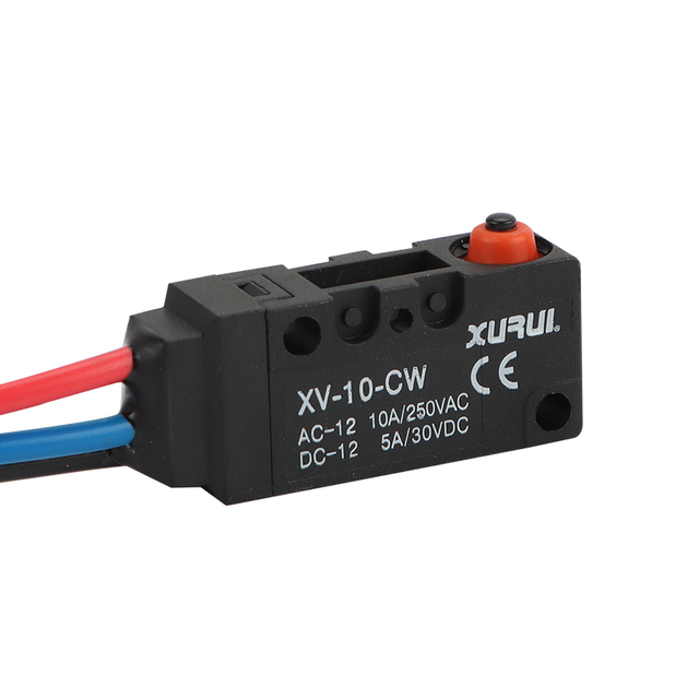 XURUI 250VAC IP67 Sealed Micro Limit Switch 10A SPDT Circuit Plastic Material for Car Locks