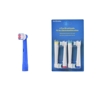 <span class=keywords><strong>Oral</strong></span> <span class=keywords><strong>B</strong></span> Cepillo de dientes eléctrico Cabezal de cepillo de repuesto Cerdas medianas para el hogar Hotel Uso al aire libre - Product Image 1