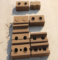 Mesin Pembuat Bata Eco, Mesin Blok Berongga Saling Terkait Harga Murah QMR1-40 QMR2-40