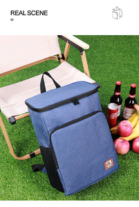 Zaino Termico Portatile Personalizzato, <span class=keywords><strong>Borsa</strong></span> Isolante Riutilizzabile in Alluminio Ecologica per Viaggi e Campeggio, Impermeabile e Antiperdita - Product Image 5