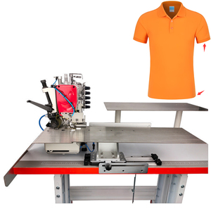 F80 תעשייתי ממוחשב כיסוי מכונת תפירה משולש מחט לשלושה עבור חולצת טי המם שרוול חולצה גבוהה שימוש במפעל - Product Image 6