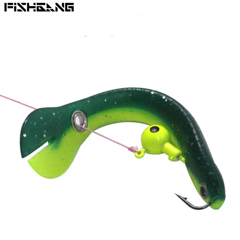 FISHGANG China wholesale Simulation Loach soft fishing lures 6.5cm 2g bionic Loach Artificial Soft Plastic soft fishing lures