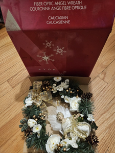 Grande <span class=keywords><strong>couronne</strong></span> <span class=keywords><strong>de</strong></span> porte <span class=keywords><strong>de</strong></span> Noël géante Décorations <span class=keywords><strong>de</strong></span> guirlande <span class=keywords><strong>de</strong></span> Noël pour porte d'entrée - Product Image 2