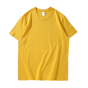 เสื้อยืดคอกลมแขนสั้นสีพื้นสำหรับผู้ชาย ผ้าฝ้าย 100% ทรงโอเวอร์ไซส์ สไตล์ลำลอง ผ้าถัก พิมพ์ลายดิจิทัล แห้งเร็ว น้ำหนัก 220 กรัม - Product Image 3