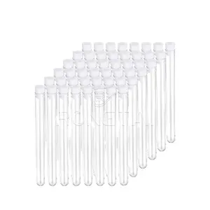 RONGTAI boş plastik Test tüpü üreticileri 12*75mm plastik kare Test tüpü s çin plastik tıbbi Test tüpü s