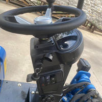 Mini Pala Gommata 4x4 da 1 Tonnellata con Retroescavatore e Batteria ad Alta Capacità Resistente al Freddo Senza Manutenzione
