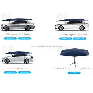 Parasol de aparcamiento para coche al aire libre nuevo al mejor precio, resistente al calor, a prueba de rayos UV, impermeable, automático, plegable, para techo de coche - Product Image 2