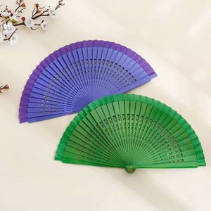 Handcrafted Spanish Style Wooden Fan Classic and Elegant Home Decor or Business <b>Gift</b> Painted Diy Design for Halloween - Product Image 4