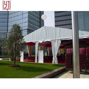Tente de réception en PVC avec structure en aluminium robuste et résistante au vent, pour mariage ou fête, à vendre en tailles 6x9, 7x7, 6x12 - Product Image 6