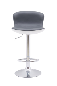 Bộ Ghế Quầy Bar Gồm 2 Ghế Bar Có Thể Điều Chỉnh Độ Cao Bằng Da Pu Bộ Đếm Thủy Lực Xoay Màu Xám Ghế Quán Bar Đảo Vuông Cho Nhà Bếp - Product Image 2