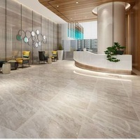 Carreaux de porcelaine virtuels 400x400mm 40x80cm, revêtements de sol et muraux en marbre moderne pour salle de bain, antidérapants et antibactériens