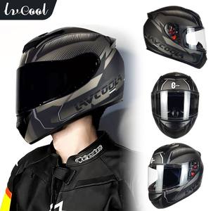 หมวกกันน็อคเต็มใบสำหรับรถจักรยานยนต์ ขายส่ง ได้รับการรับรองมาตรฐาน DOT วัสดุ ABS ใหม่  รับทำโลโก้ ป้องกันการกระแทก แบบพับได้ รุ่นฮิต - Product Image 4