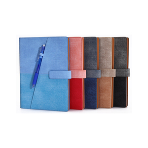 Carnet de notes effaçable personnalisé en cuir PU comme <span class=keywords><strong>Rocketbook</strong></span> Carnet de notes réutilisable intelligent étanche avec papier de pierre - Product Image 1