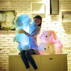 Peluche Personalizzato OEM di Alta Qualità 2026, Giocattolo Colorato Luminoso e Adorabile a Forma di Cucciolo, Regalo per Bambini - Product Image 2